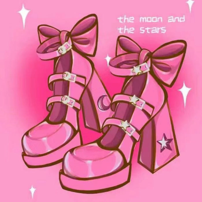 ♡ Star Moon ♡ - High Heels