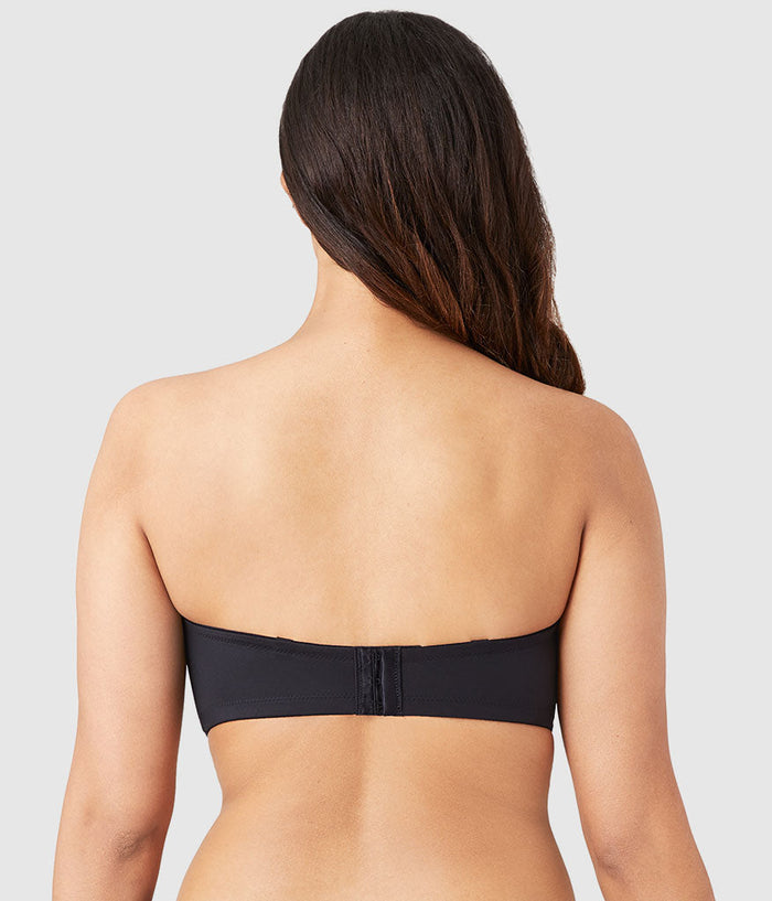 Staying Power Wire Free Strapless Bra: Black