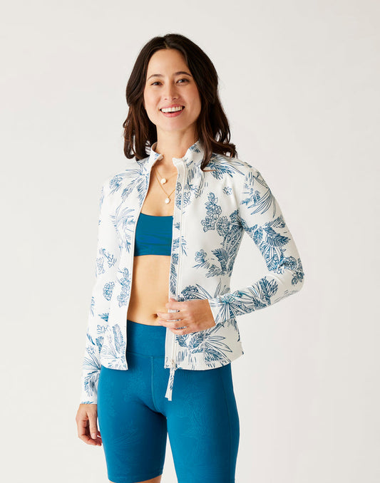 Stella Zip-Up Jacket: Cloud Scenic - FINAL SALE