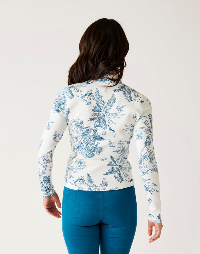 Stella Zip-Up Jacket: Cloud Scenic - FINAL SALE