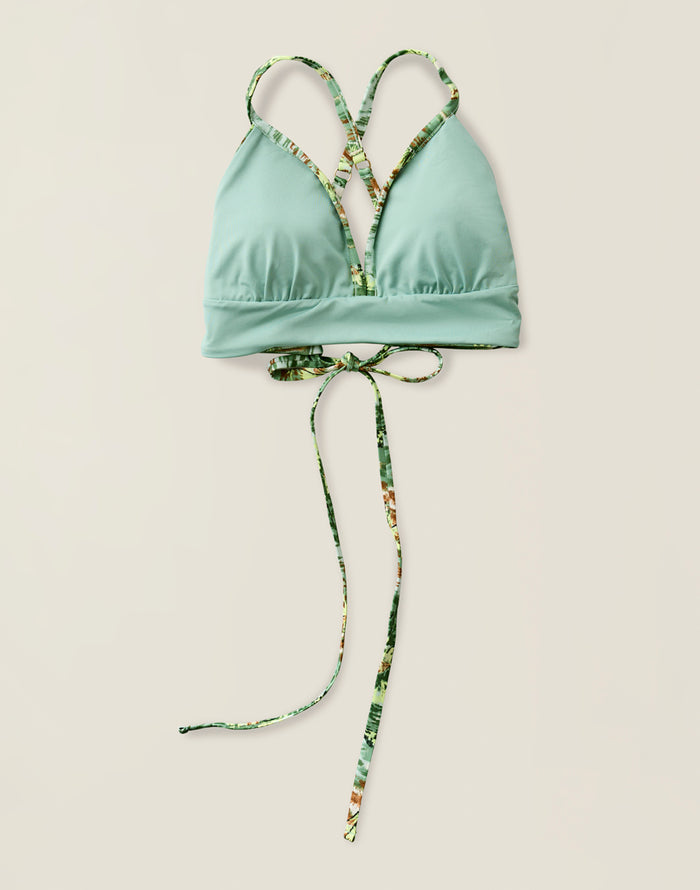 Stevie Reversible Top: Hula/Haze - FINAL SALE