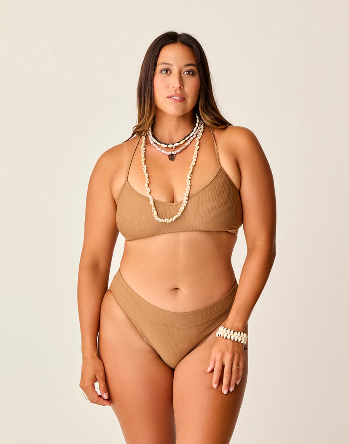 Stinson Bottom: Rum Texture - FINAL SALE