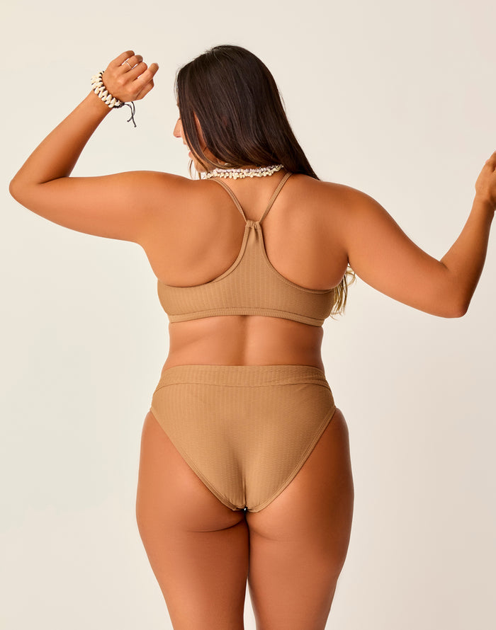 Stinson Bottom: Rum Texture - FINAL SALE