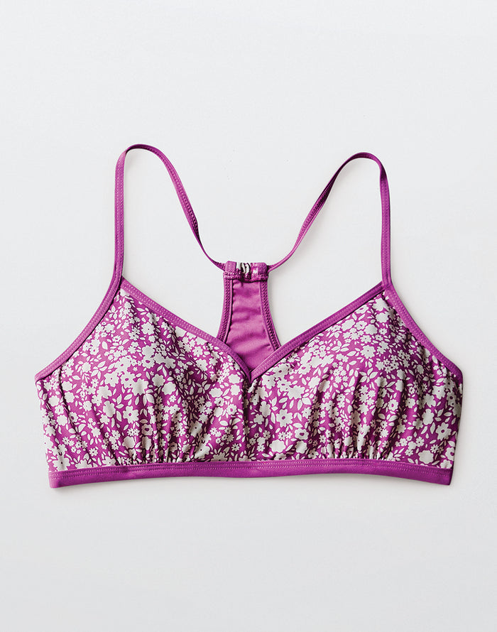 Stinson Top: Fleur w. Violet