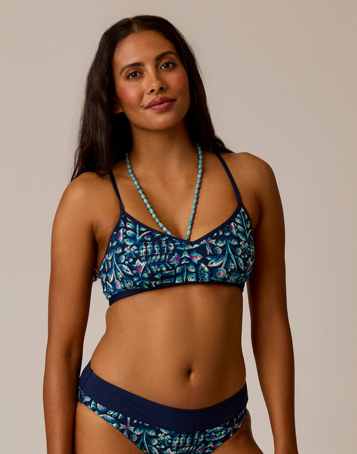 Stinson Top: Tahiti w. Navy