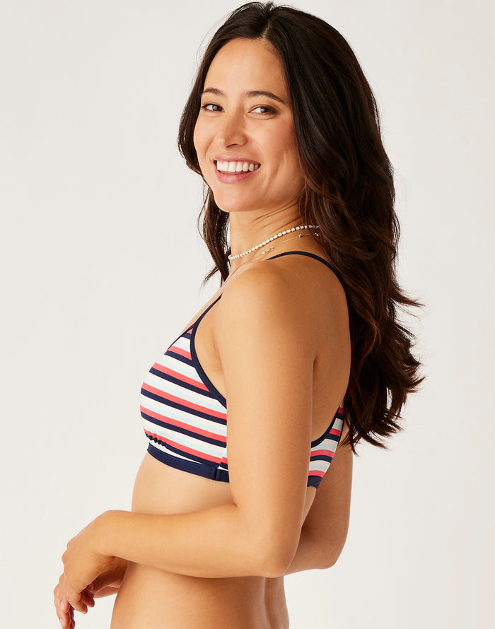 Stinson Top: Zinnia Stripe - FINAL SALE