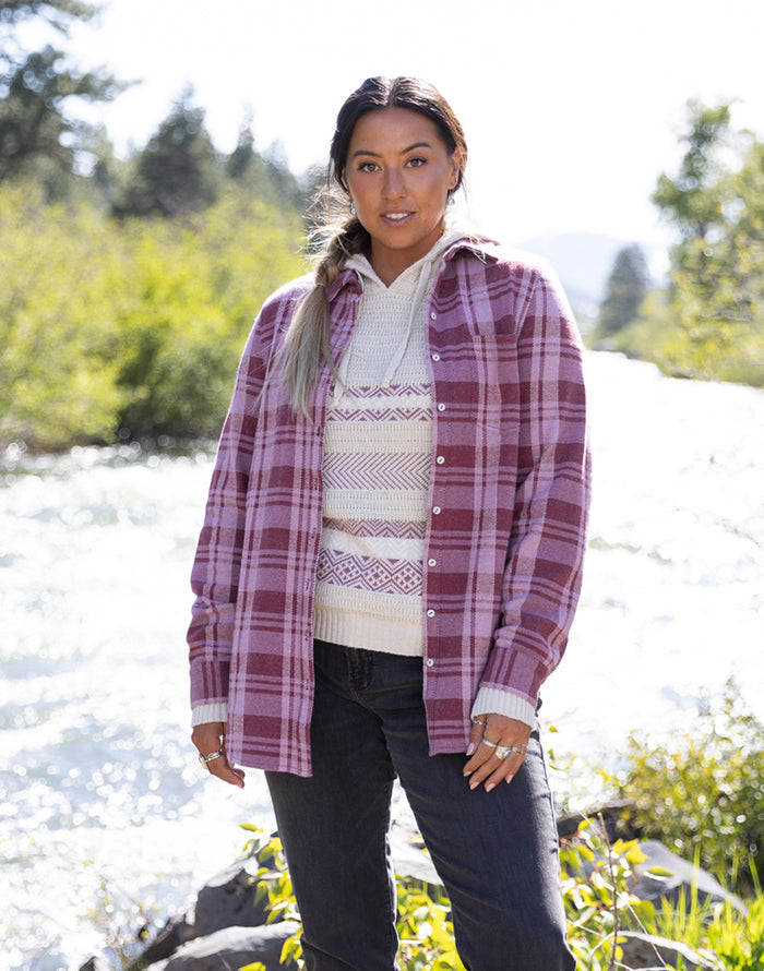 Stowe Hooded Fairisle Sweater : Birch