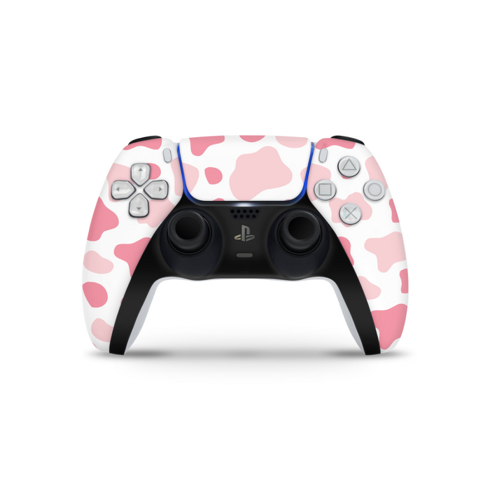 Strawberry Moo Moo PS5 Controller Decal Skin