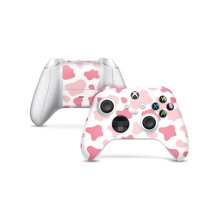 Strawberry Moo Moo Xbox Series Controller Decal Skin