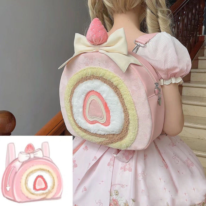 ♡ Strawberry Roll Bag ♡