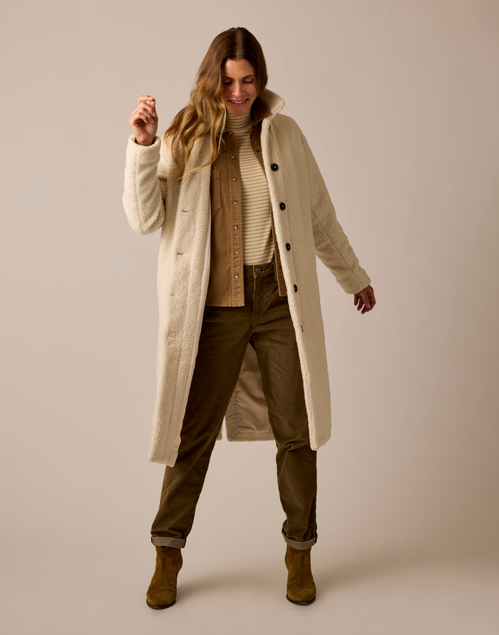Sutton Boucle Jacket: Birch