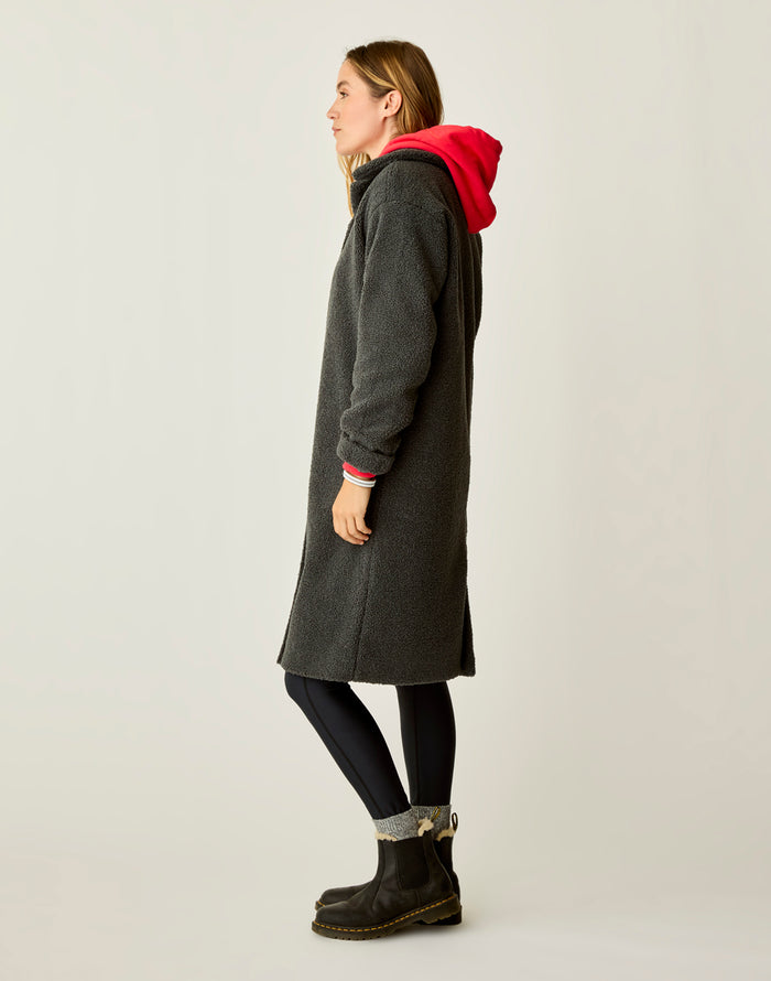 Sutton Boucle Jacket: Washed Black