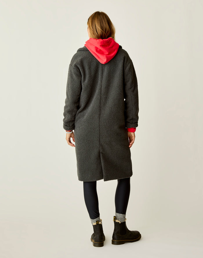 Sutton Boucle Jacket: Washed Black
