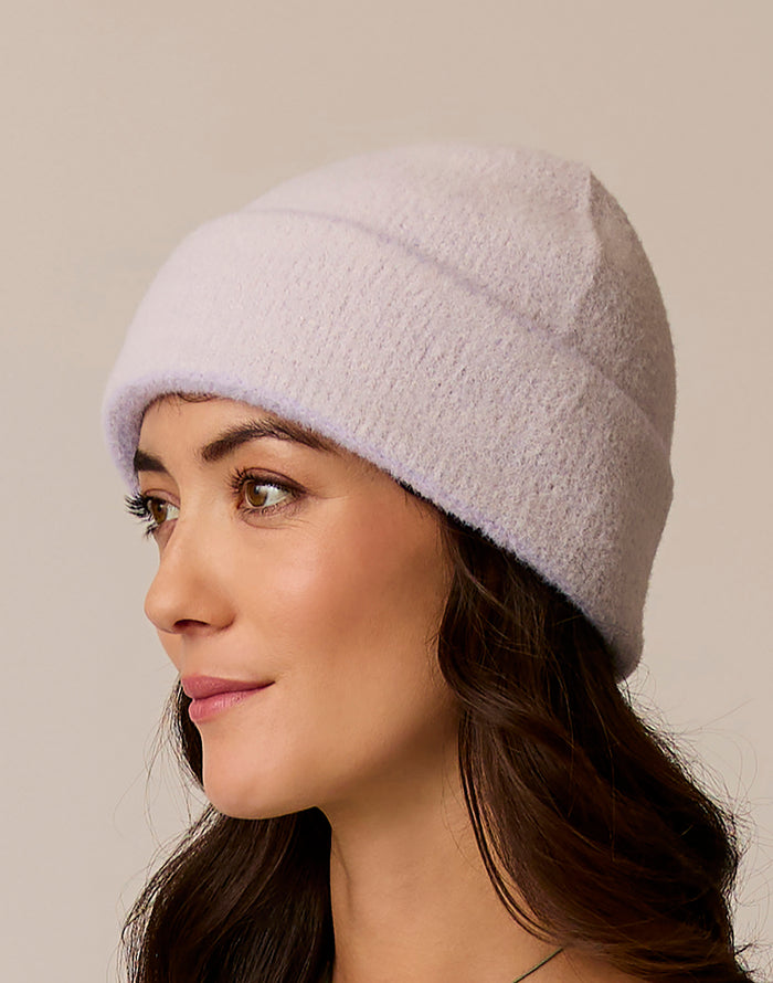Tabitha Beanie: Dark Dawn Birdseye