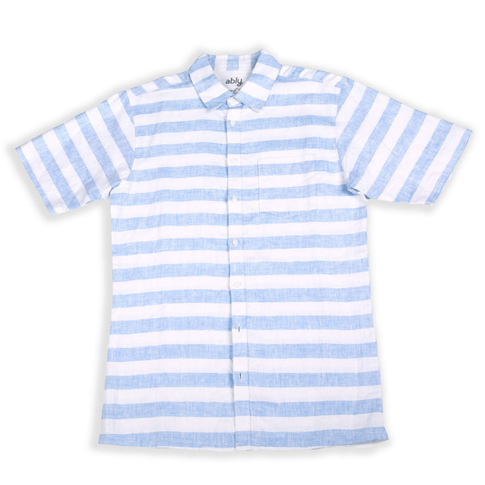 Talbot | Men's Short Sleeve Linen Shirt