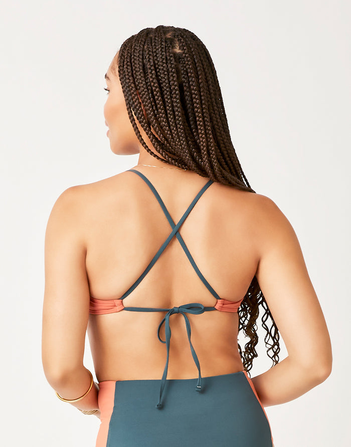 Tamarindo Colorblock Top: Eden w. Clay - FINAL SALE