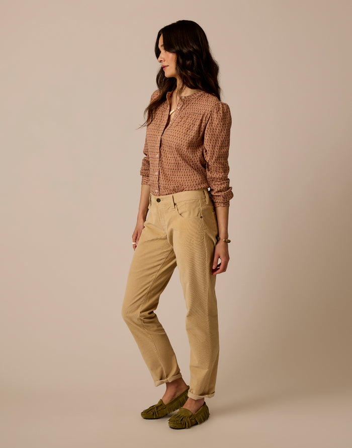 Tatum Gauze Top: Maison Flora
