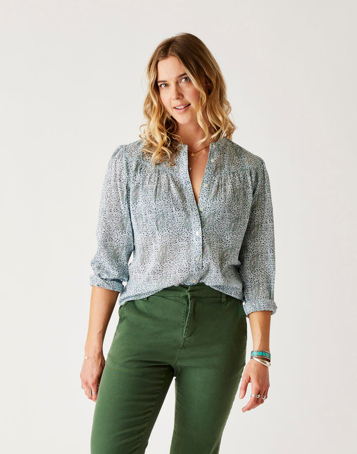 Tatum Gauze Top: Paisley - FINAL SALE