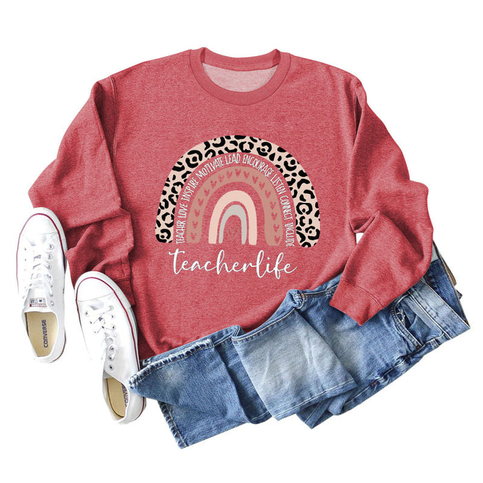 Red sweater (white color picture) / S
