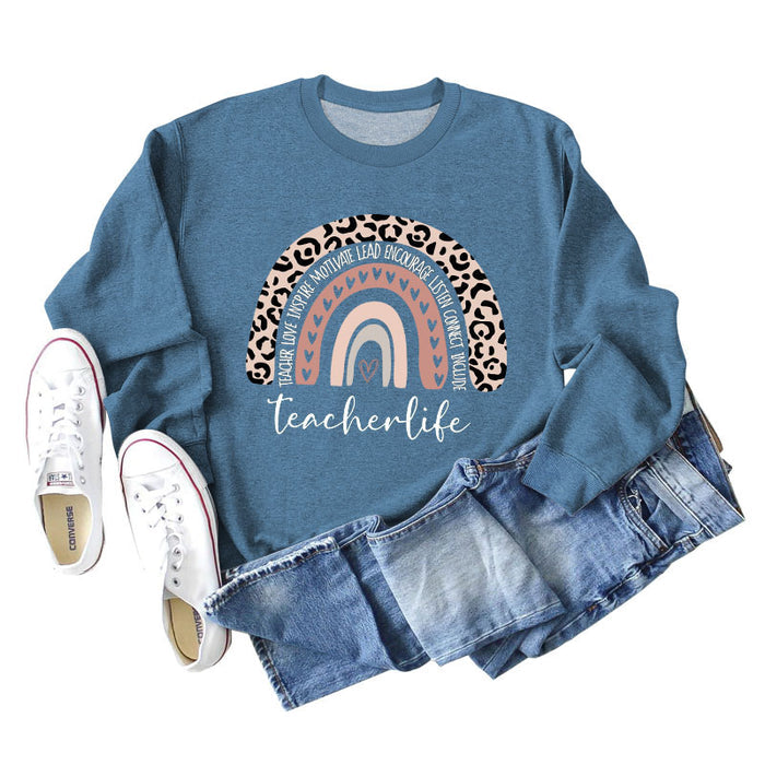 Blue sweater (white color picture) / S