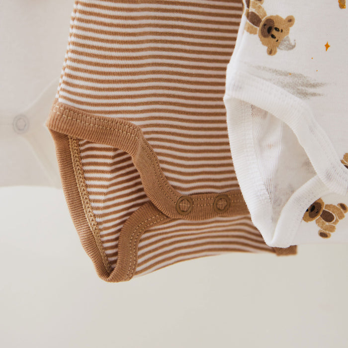 Teddy 3-Piece Long Sleeved Bodysuit by Name It