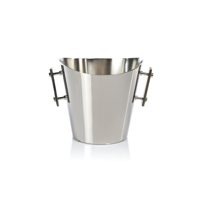 The Berkeley Wine Cooler / Ice Bucket with Horn Handles - Small - Ice Bucket by Carlyle Avenue