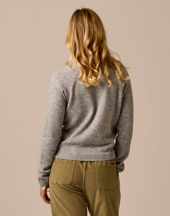 The Cozy Sweater: Grey