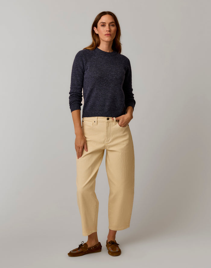 The Cozy Sweater: Navy Heather