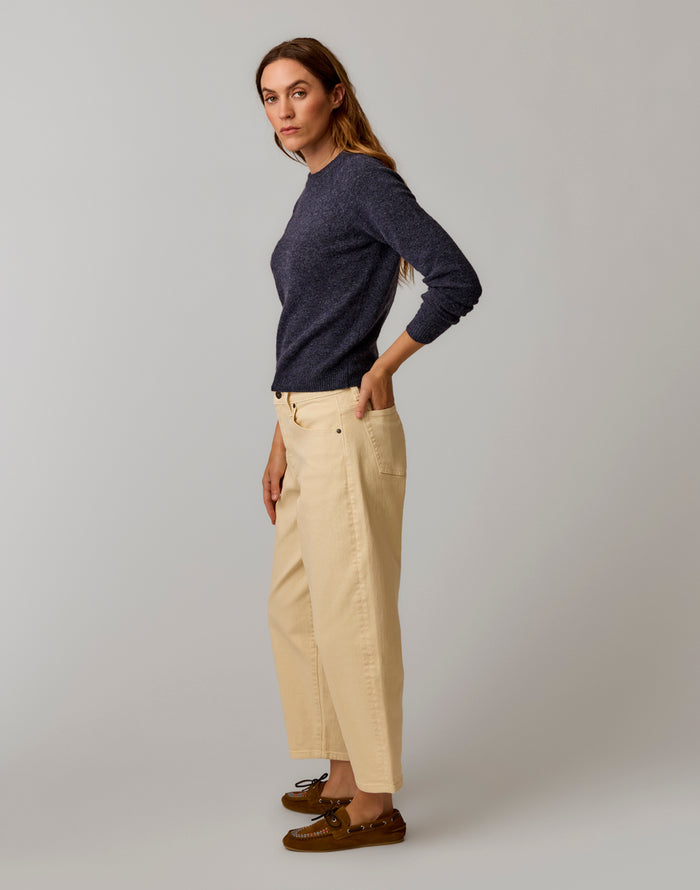 The Cozy Sweater: Navy Heather