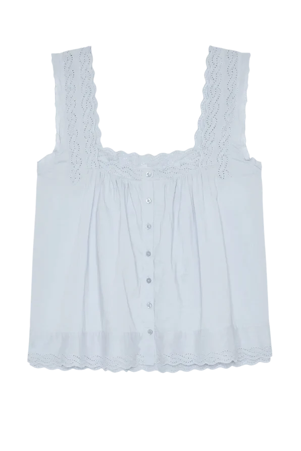 The Eyelet Tank Sleepwear The Great