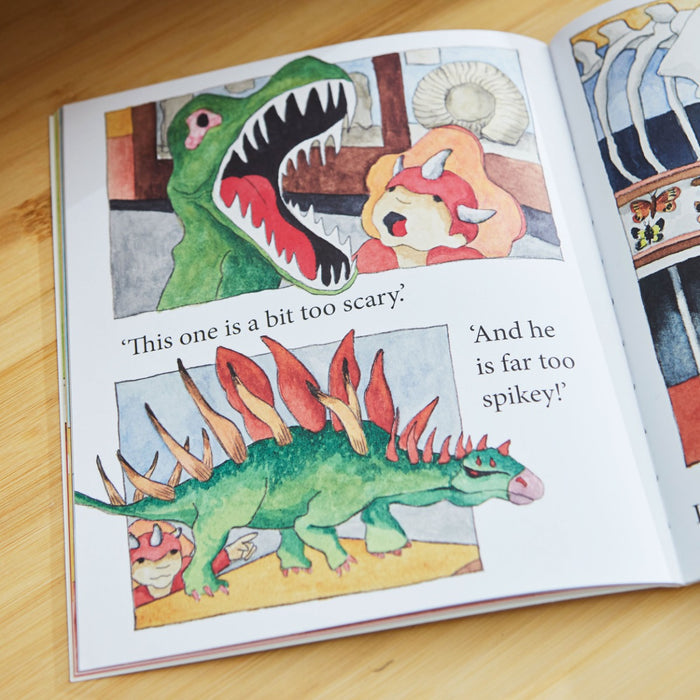 The girl who really really really loves Dinosaurs Book