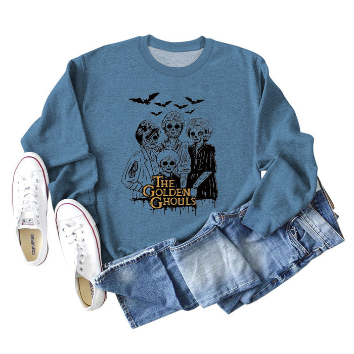 Blue sweater (black color picture) / S