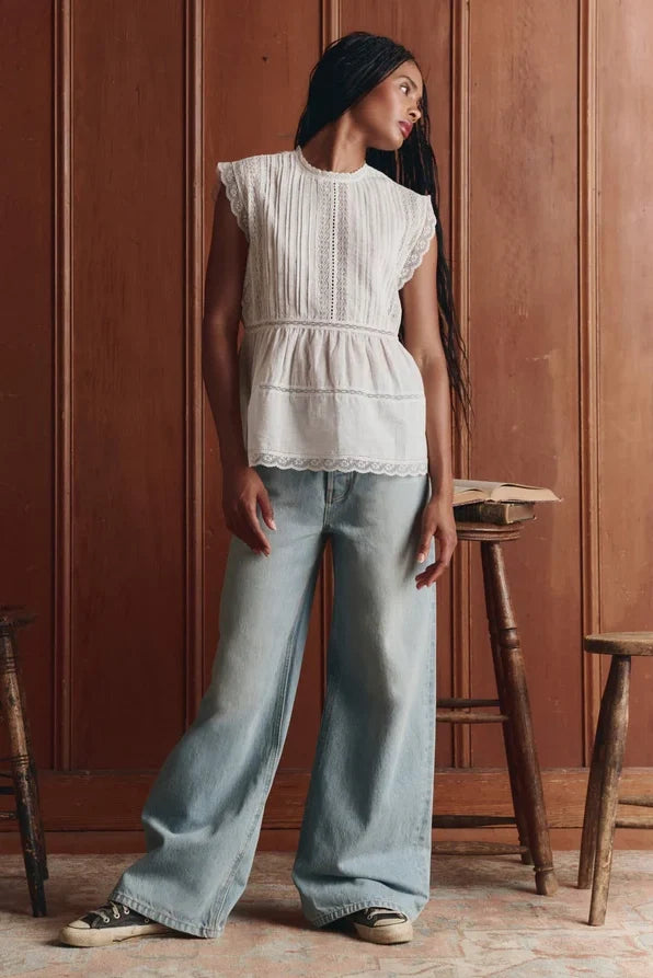 The Sonnet Top Shirts & Tops The Great