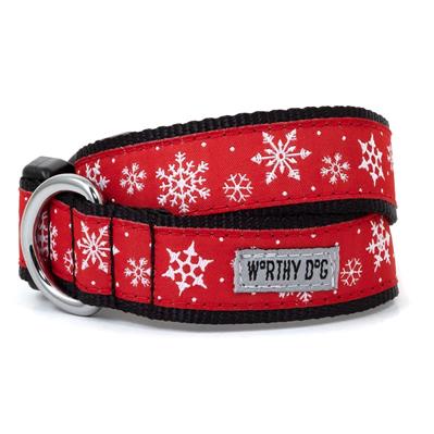 The Worthy Dog Let It Snow Collection Collars