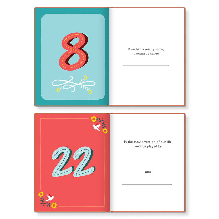 Things I Love About *US* Fill in the Love Journal
