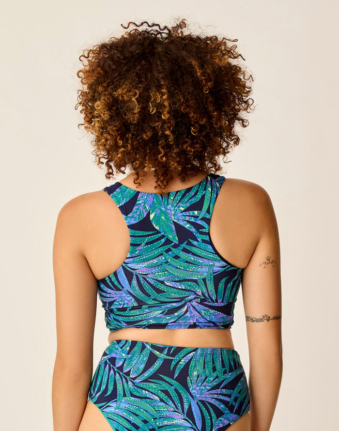 Tofino Top: Blue Oasis - FINAL SALE