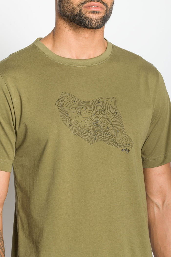 Topo Mountain | Men's Imprinted T-Shirt