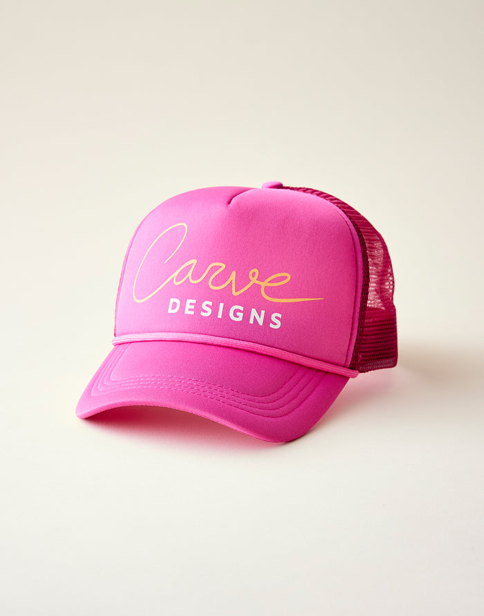 Trucker Hat: Hot Pink