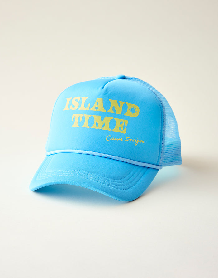 Trucker Hat: Lagoon Blue