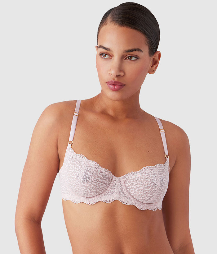 Untamed Demi Underwire Bra: Rose Smoke