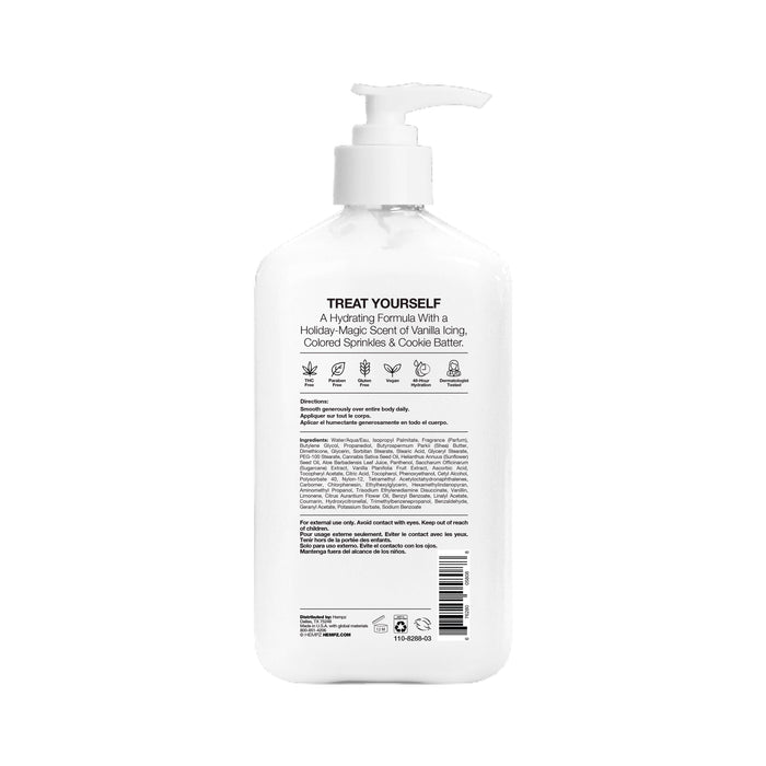 Hempz Vanilla Sugar Cookie Moisturizing Body Lotion, Rear