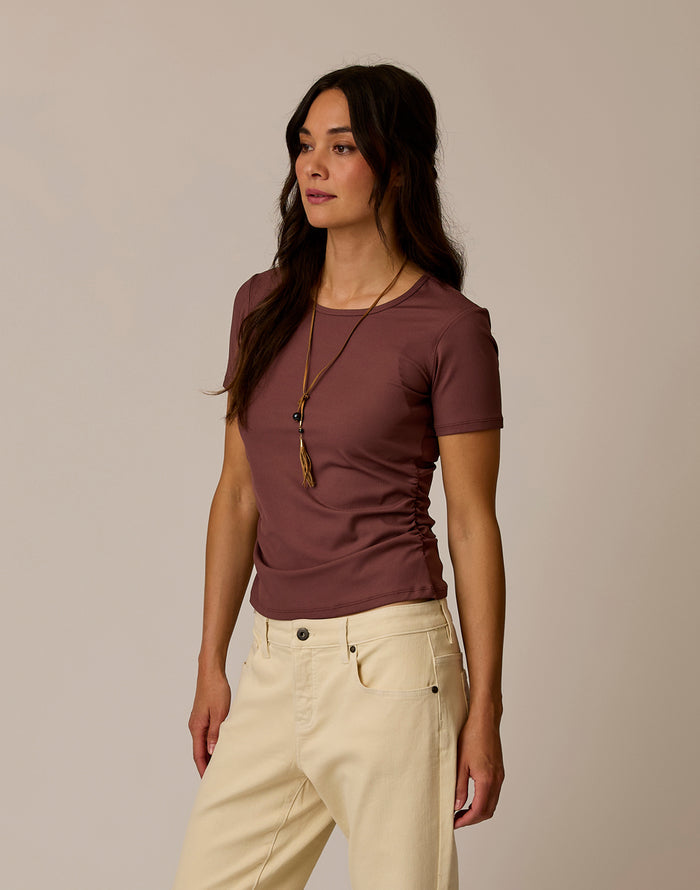 Vega Rib Tee 2.0: Coco