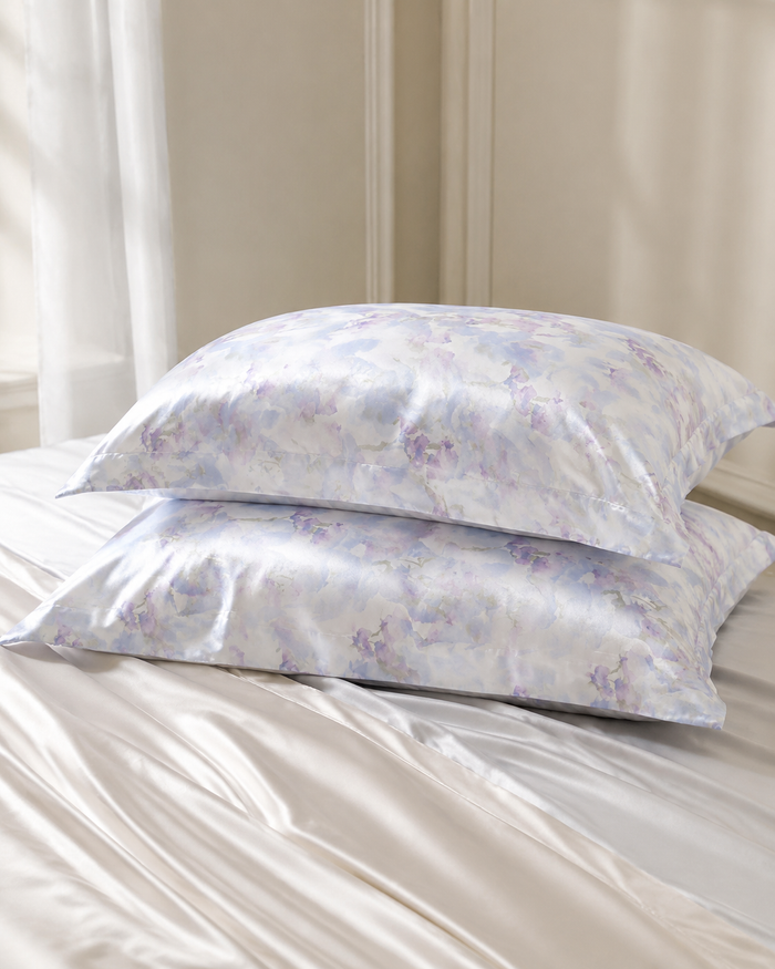 VELSÉE Printed Silk Pillowcase – 40 Momme, 8 Prints