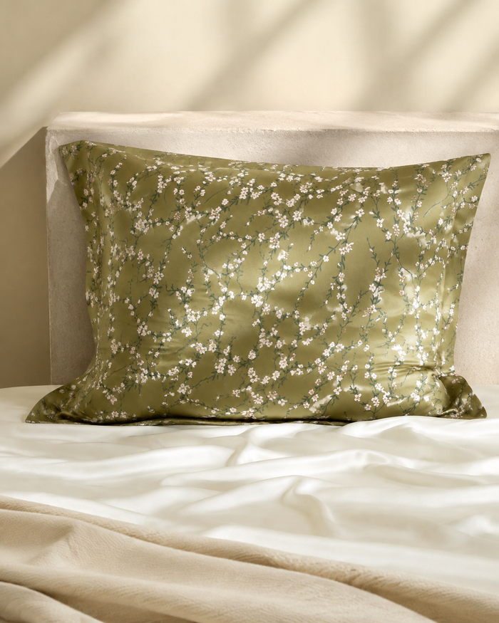 VELSÉE Printed Silk Pillowcase – 40 Momme, 8 Prints