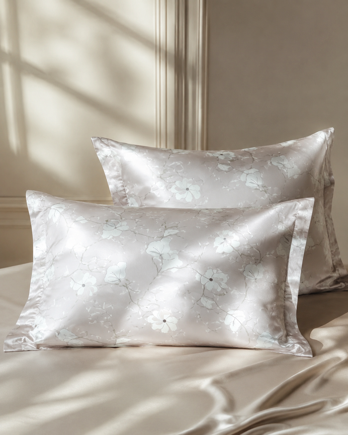 VELSÉE Printed Silk Pillowcase – 40 Momme, 8 Prints