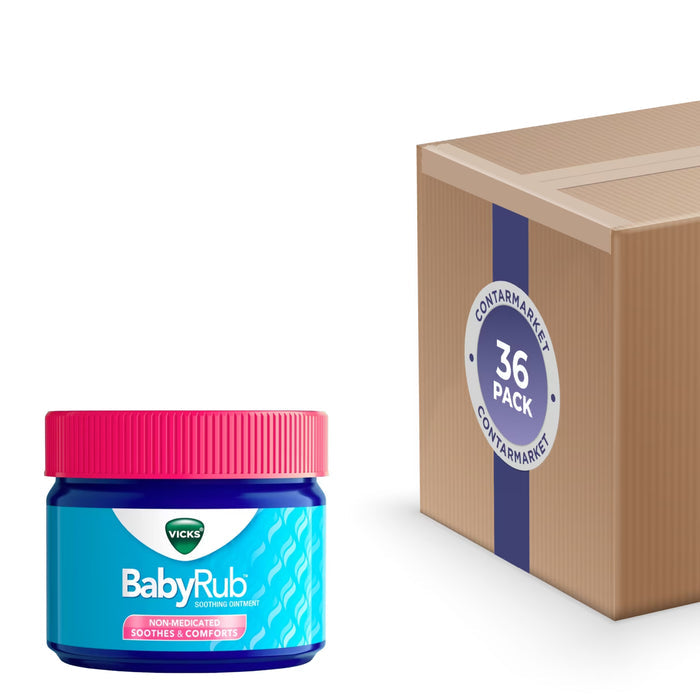 Vicks BabyRub Soothing Ointment 1.76 oz - 36 Pack