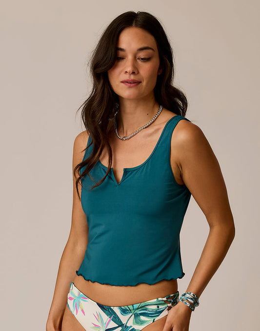 Vida Notchneck Tankini: Nightdive