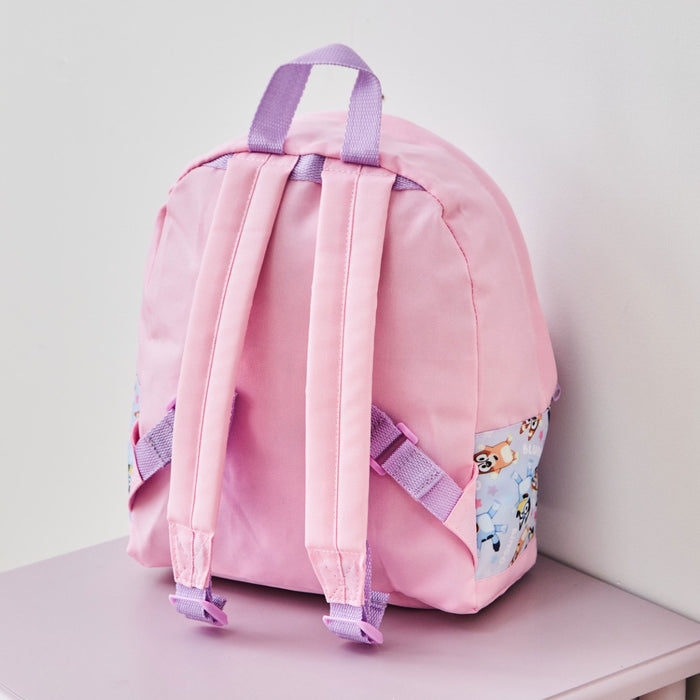 William Lamb Personalised Pink Bluey Backpack