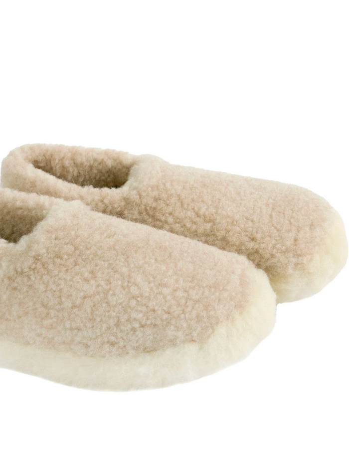 WOMENS CLOUD SLIPPERS | LATTE