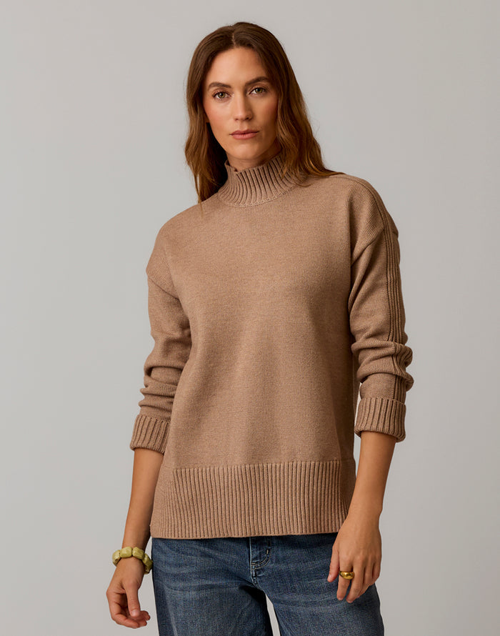 Woodward Sweater: Dark Barley